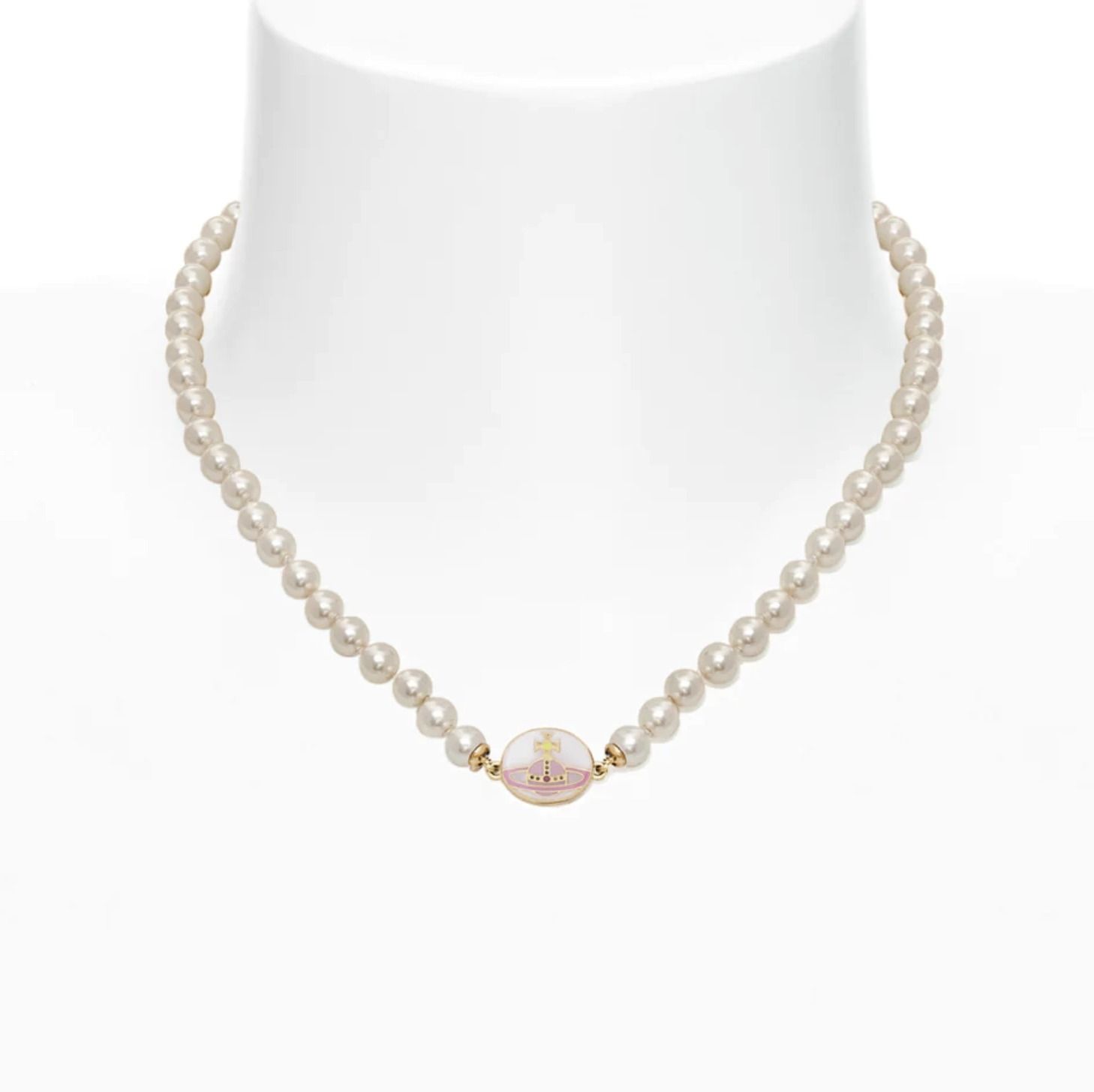 VivienneWestwood*シルバー＆ブラック Loelia ネックレス Vivienne Westwood ヴィヴィアンウエストウッド ネックレス