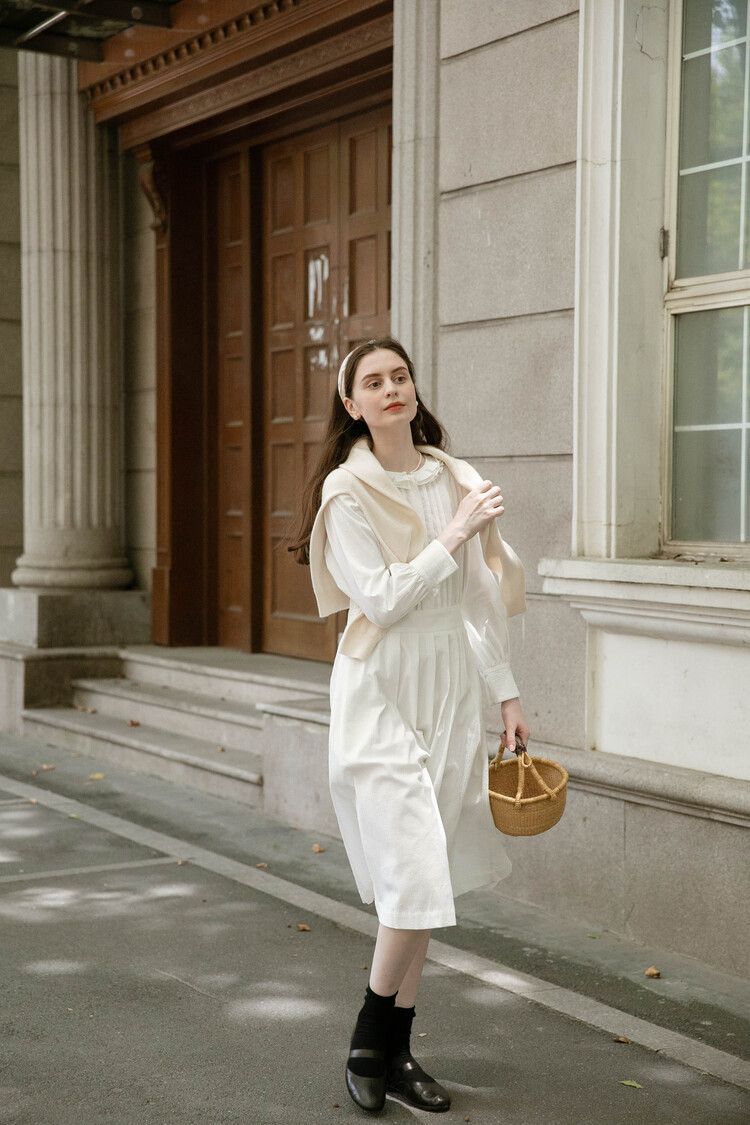 韓国 Lenina【レニーナ】CARINA ruffle neck dress ワンピース (LENINA ...