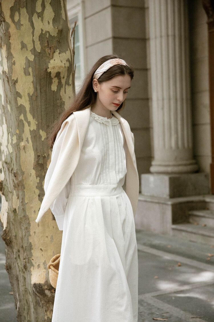 韓国 Lenina【レニーナ】CARINA ruffle neck dress ワンピース (LENINA ...