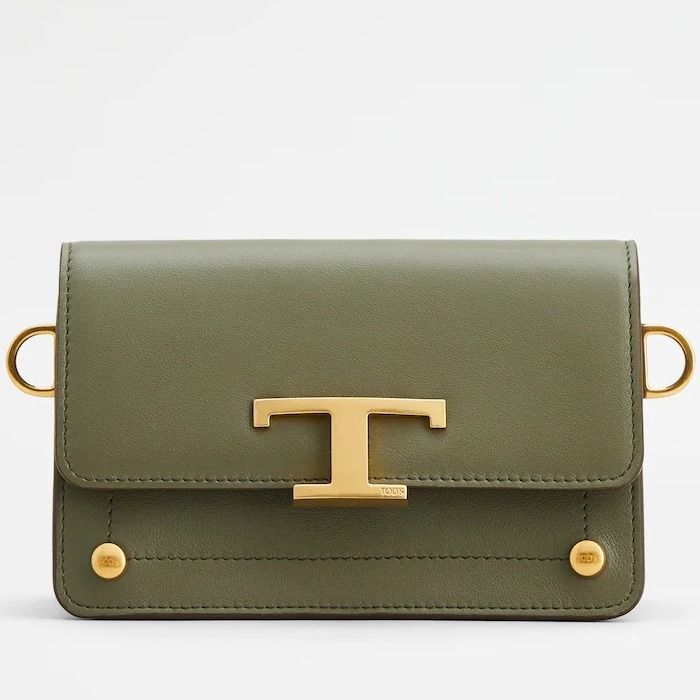 ◇TOD'S◇ レザー トッズ T タイムレス クロスボディ マイクロ (TOD'S ◇TOD'S◇ レザー トッズ T タイムレス クロスボディ マイクロ (TOD'S