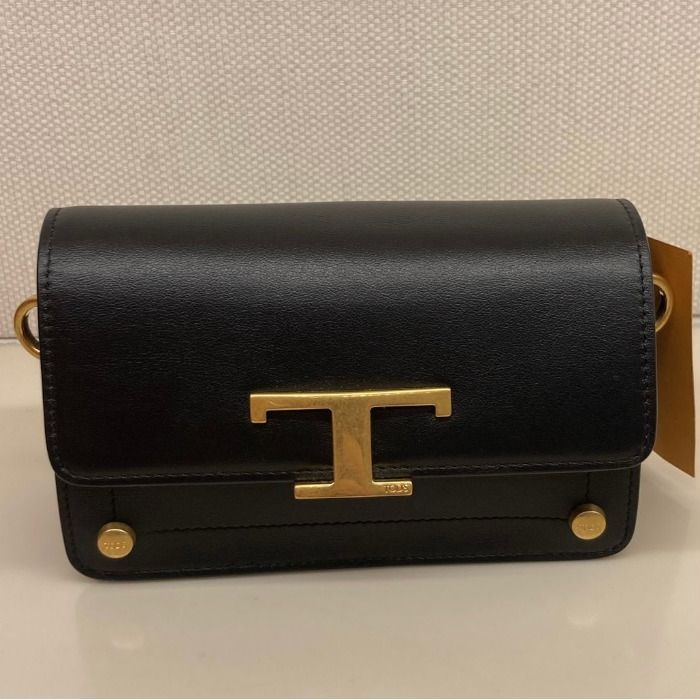 ◇TOD'S◇ レザー トッズ T タイムレス クロスボディ マイクロ (TOD'S ◇TOD'S◇ レザー トッズ T タイムレス クロスボディ マイクロ (TOD'S