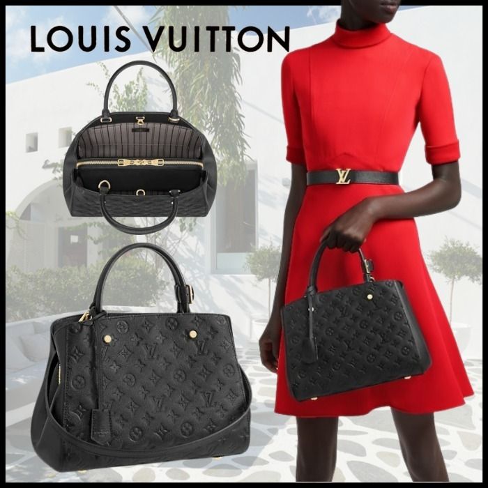お洒落☆人気】LOUIS VUITTON☆モンテーニュ MM ハンドバッグ (Louis 【激安アウトレット!】 モンテーニュ MM ショルダーバッグ