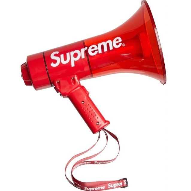 シュプリーム☆ロゴウォータープルーフメガホン！☆Megaphone (Supreme