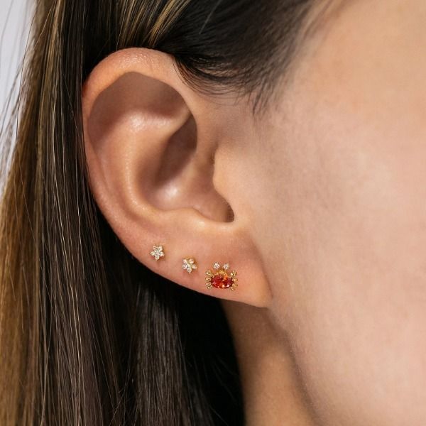 【Girlscrew】 ピンクチェリースタッズ ピアス Cherry Pie Earrings – Girls Crew