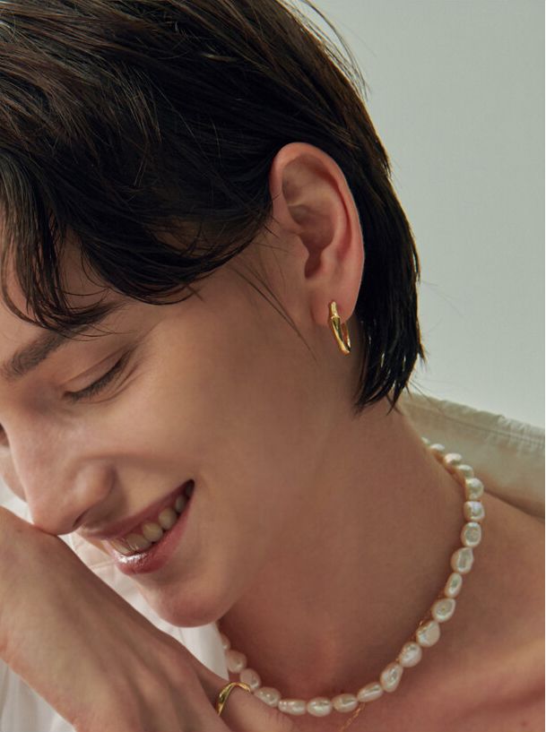 ★早期完売★heradi★'Wave'060Earring★ピアス★BTSジミン着用 heradi】'Wave'060Earring〜ピアス☆BTS ジミンさん着用 (heradi