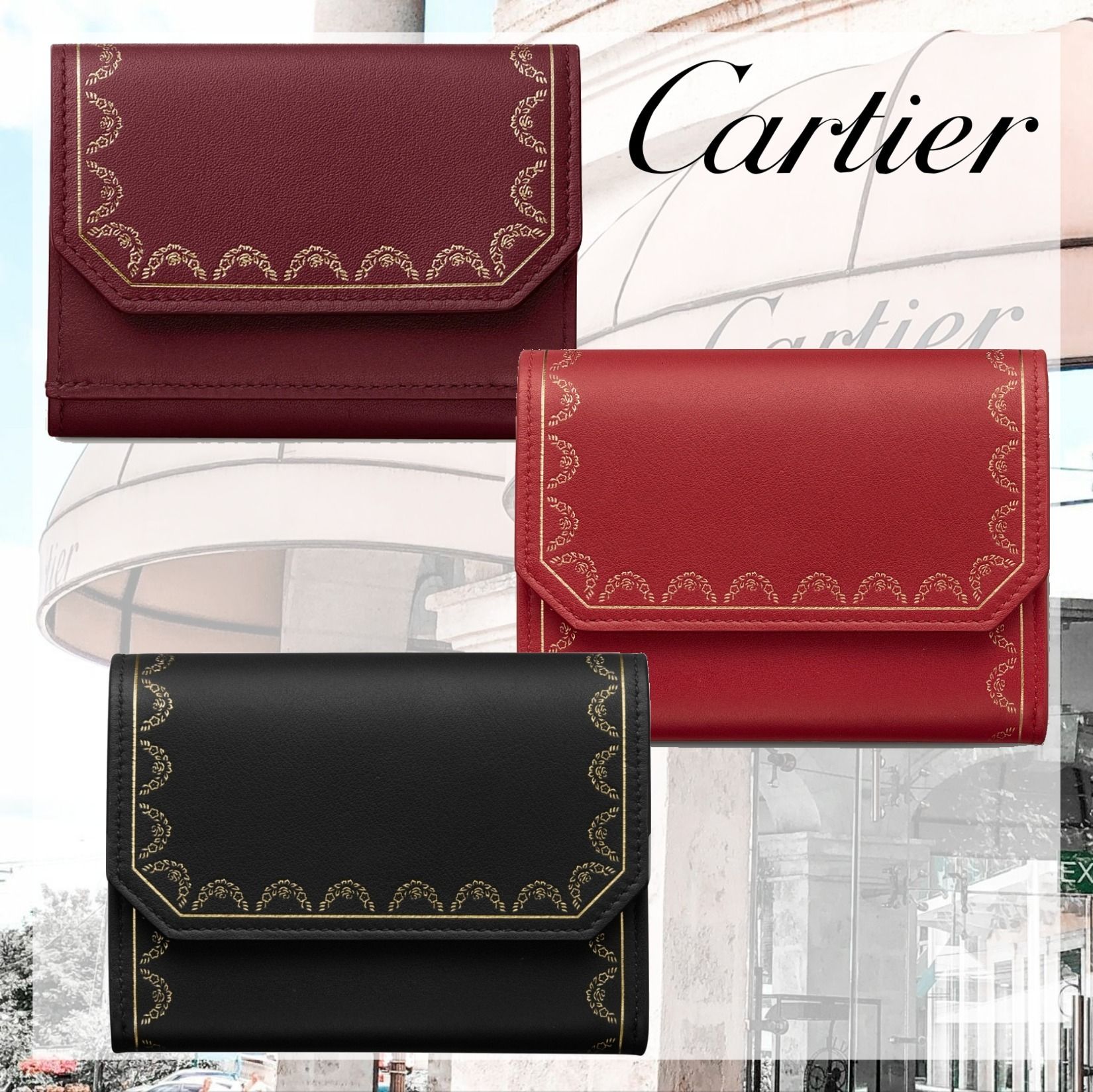 Cartier - カルティエ 長財布 パンテールドゥカルティエ ジップ