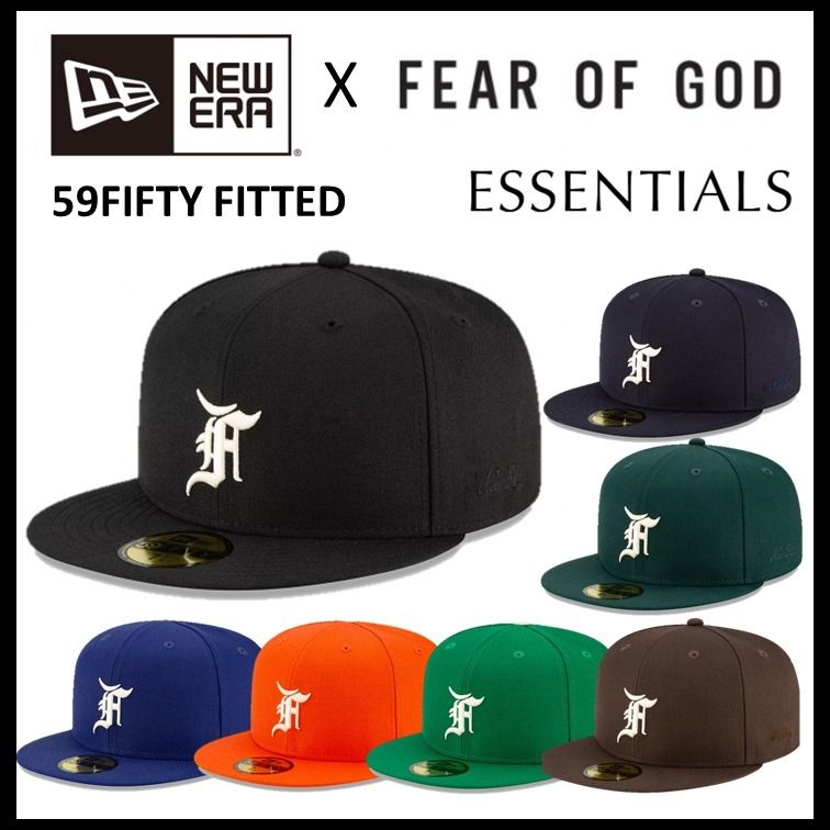 入手困難【NEW ERA X FEAR OF GOD】ESSENTIALS ロゴ CAP 送関込 (New 入手困難【NEW ERA X FEAR OF GOD】ESSENTIALS ロゴ CAP 送関込 (New