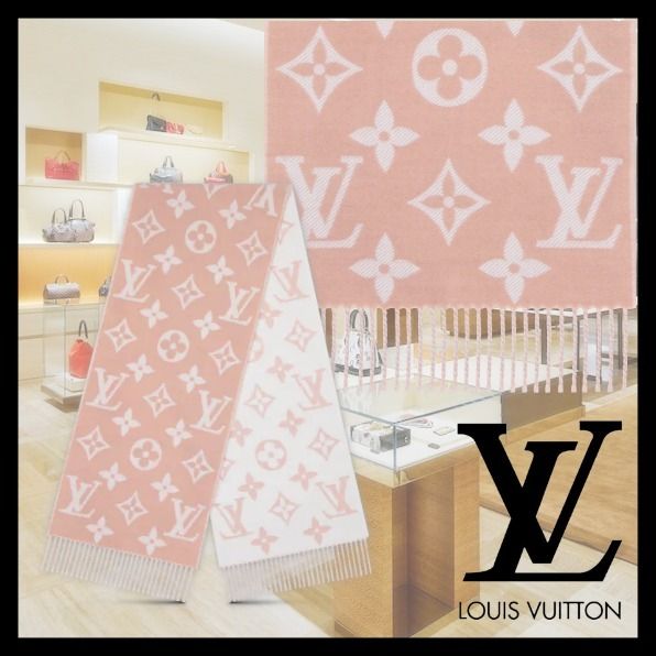 モノグラム》ルイヴィトン エシャルプ シンプリーLV マフラー (Louis モノグラム》ルイヴィトン エシャルプ シンプリーLV マフラー (Louis