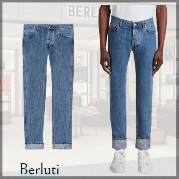 新作*大人気*女子が選ぶ*スクリット デニムパンツ【BERLUTI】 (Berluti 新作*大人気*女子が選ぶ*スクリット デニムパンツ【BERLUTI】 (Berluti