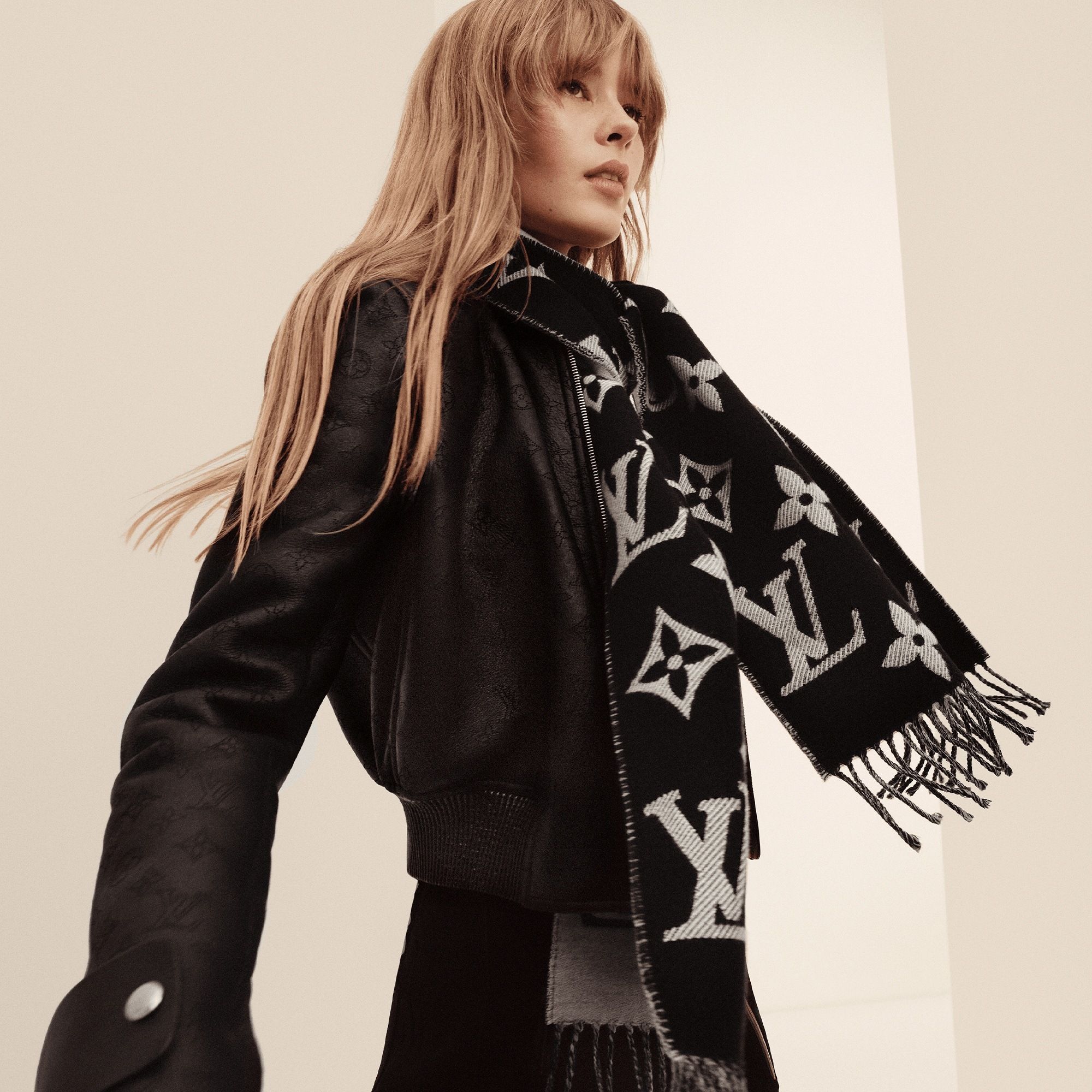 2色】LouisVuitton エシャルプ・シンプリーLV (Louis Vuitton/マフラー 2色】LouisVuitton エシャルプ・シンプリーLV (Louis Vuitton/マフラー