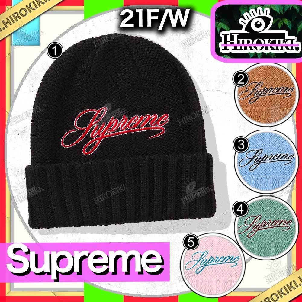 21FW /Supreme Script Logo Beanie スクリプト ロゴ ビーニー (Supreme 21FW /Supreme Script Logo Beanie スクリプト ロゴ ビーニー (Supreme