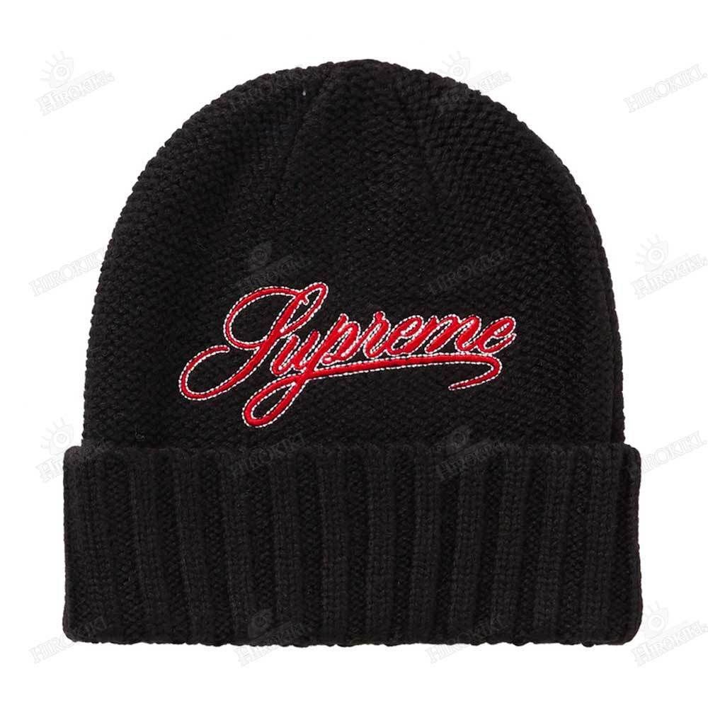 品質のいい Script /Supreme 21FW Logo ビーニー ロゴ スクリプト Beanie ニットキャップ・ビーニー 21FW /Supreme Script Logo Beanie スクリプト ロゴ ビーニー (Supreme