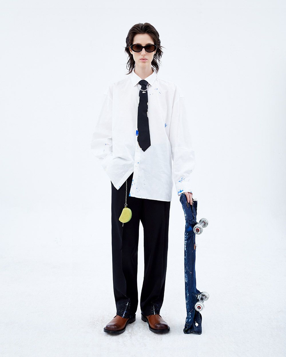 21FW ☆アーダーエラー シャツ ADER ERROR Shirt Splash shirt 21FW ☆アーダーエラー シャツ ADER ERROR Shirt Splash shirt