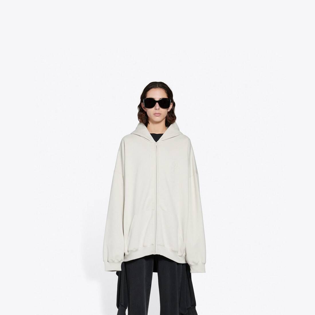 BALENCIAGA◇Resorts Zip-Up Hoodie フリース (BALENCIAGA/パーカー ...