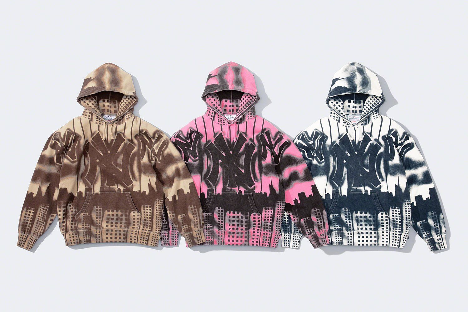 パーカー・フーディ FW21 Supreme New York Yankees Airbrush Hooded Sweatshirt Supreme New York Yankees™Airbrush Hooded Sweatshirt (FW21