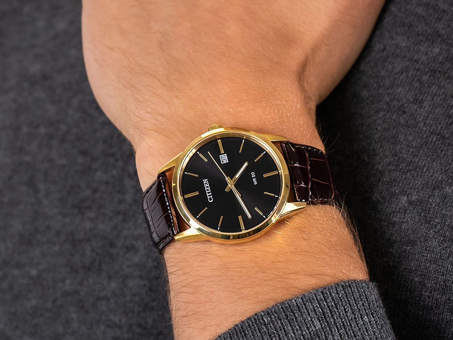 CITIZEN 生産中止 シチズン アナログ ブラック Mens bi5002-06e