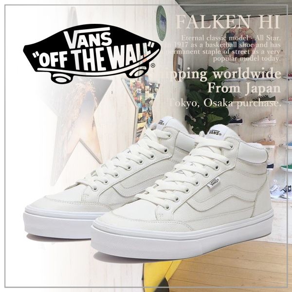 VANS】バンズ FALKEN HI ファルケンハイ V3834LEA (VANS/スニーカー VANS】バンズ FALKEN HI ファルケンハイ V3834LEA (VANS/スニーカー