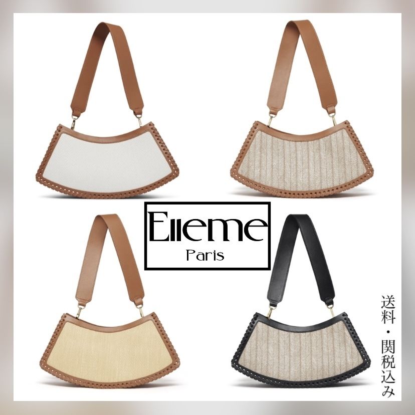 elleme エレミ Swing Raffia スイング トートバッグ 4colour (elleme ...