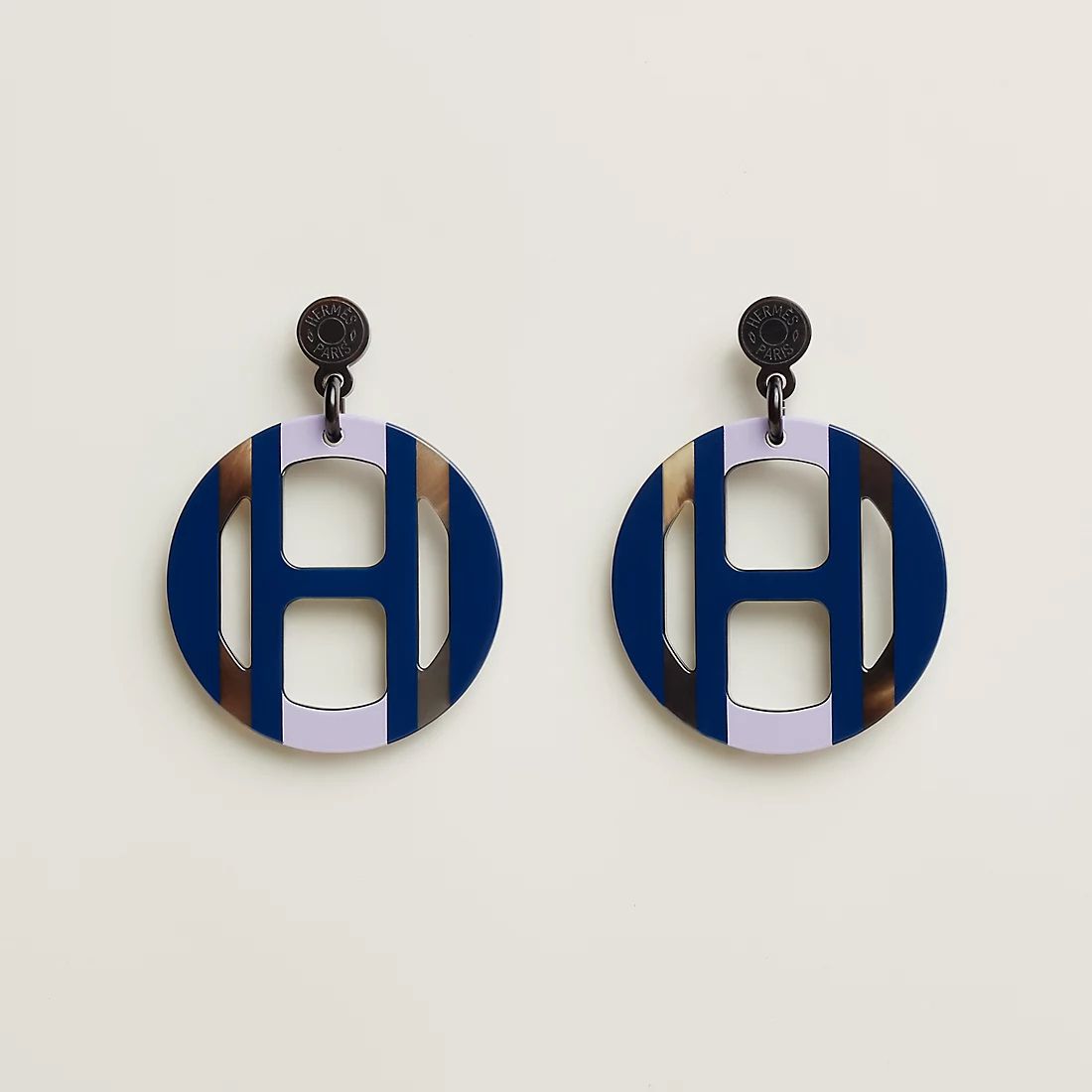 人気】HERMES エルメス ☆ H Equipe バッファローホーンピアス (HERMES 人気】HERMES エルメス ☆ H Equipe バッファローホーンピアス (HERMES