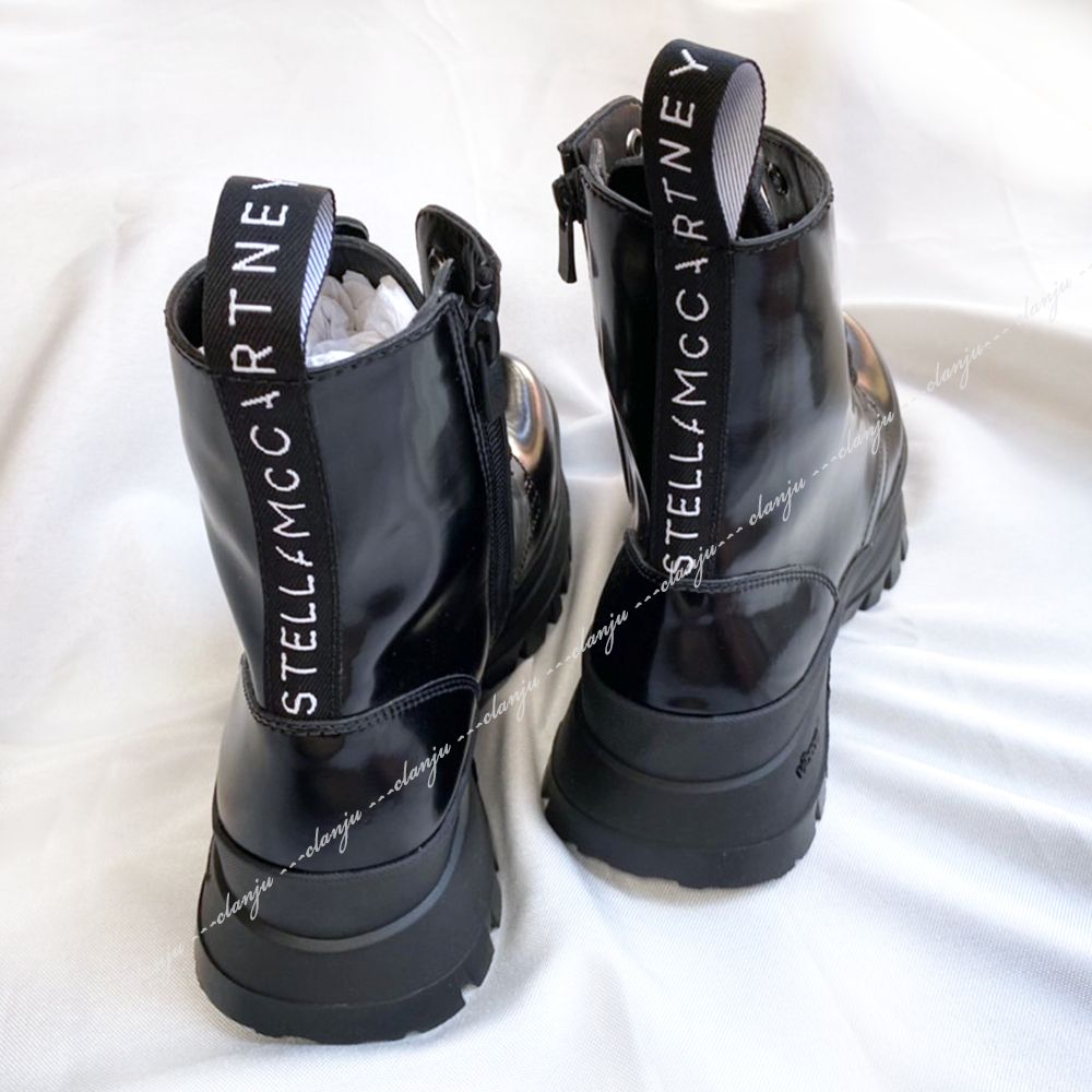 ステラマッカートニー トレース ロゴ ブーツ (Stella McCartney ...