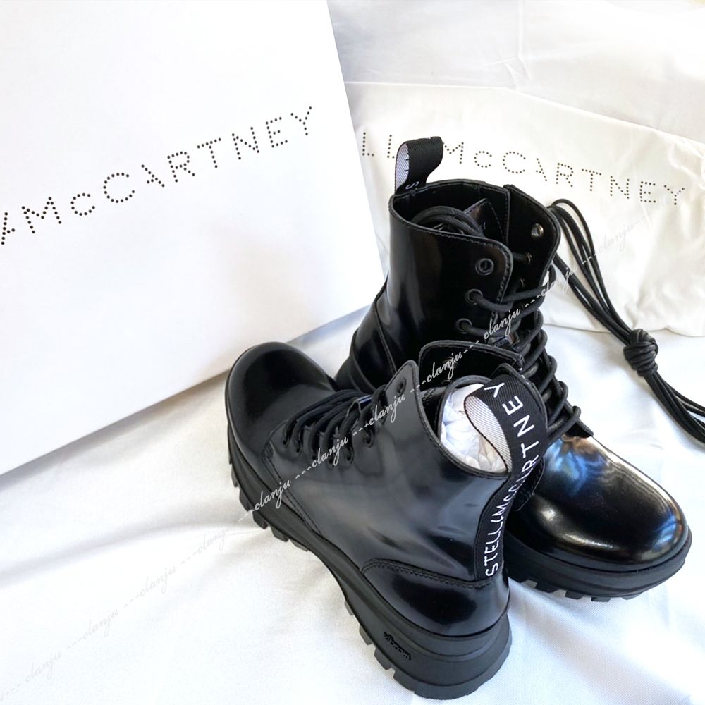 ステラマッカートニー トレース ロゴ ブーツ (Stella McCartney ...