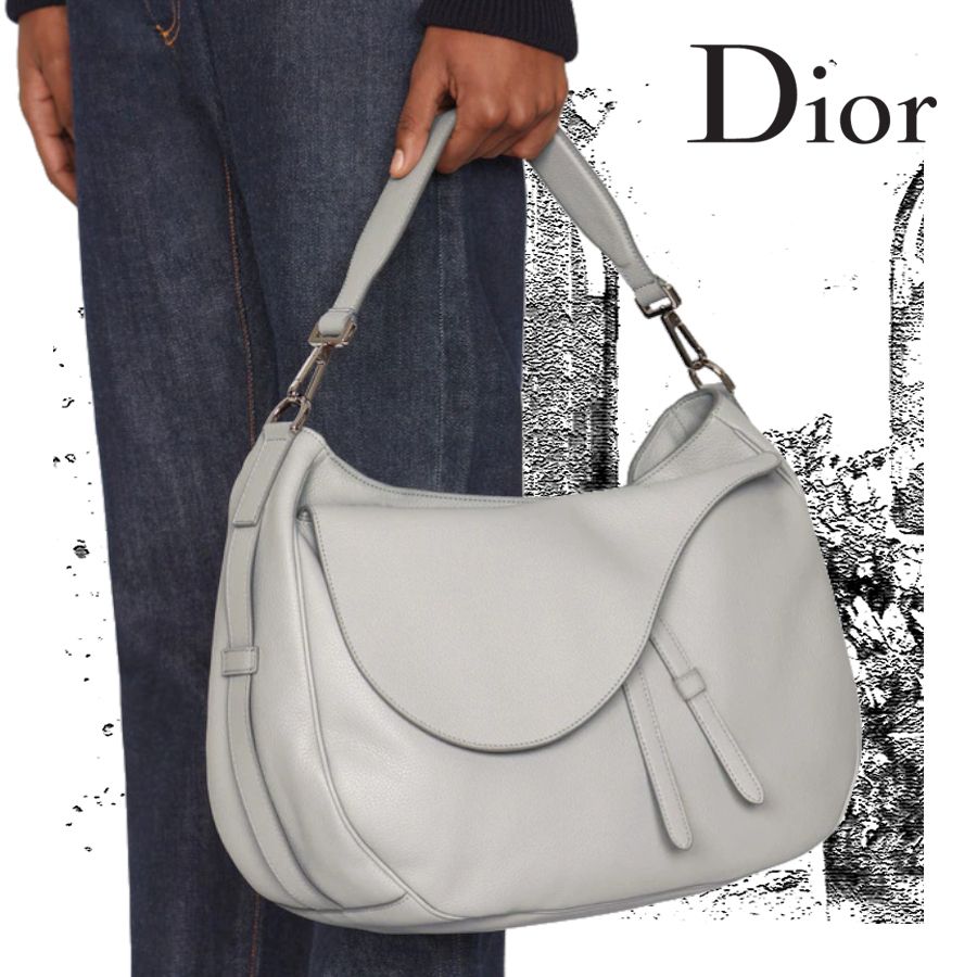 日本未入荷/海外直営】DIOR サドルソフトバッグ☆SADDLE (Dior 激安通販店 dior サドル 購入意思のない♡×さん専用 折り財布