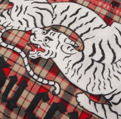 GUCCI 柄4種♪ ウールブレンド タータンチェッククッション (GUCCI GUCCI 柄4種♪ ウールブレンド タータンチェッククッション (GUCCI