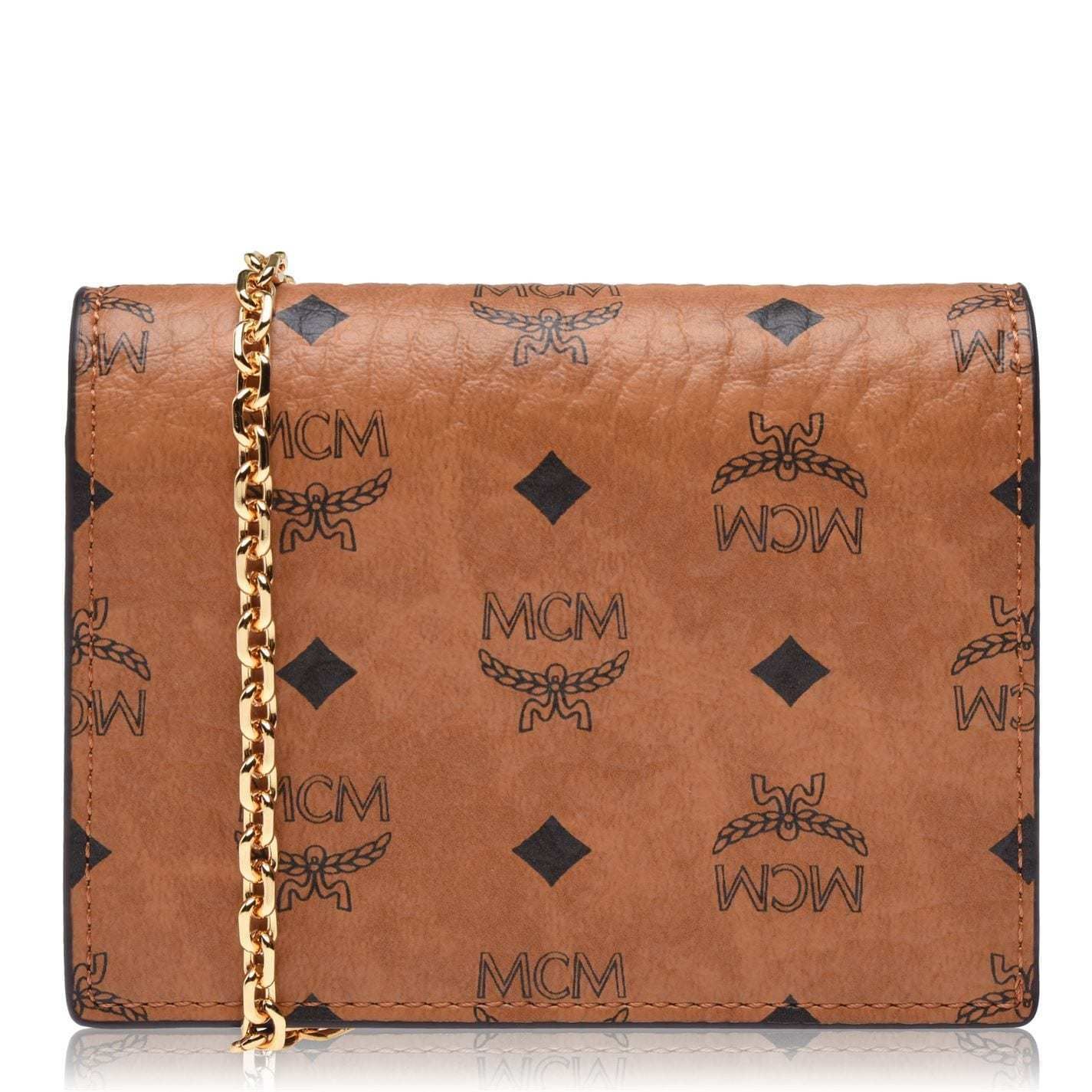 MCM】〈ヴィセトス オリジナル〉チェーンウォレット (MCM/ショルダー MCM】〈ヴィセトス オリジナル〉チェーンウォレット (MCM/ショルダー