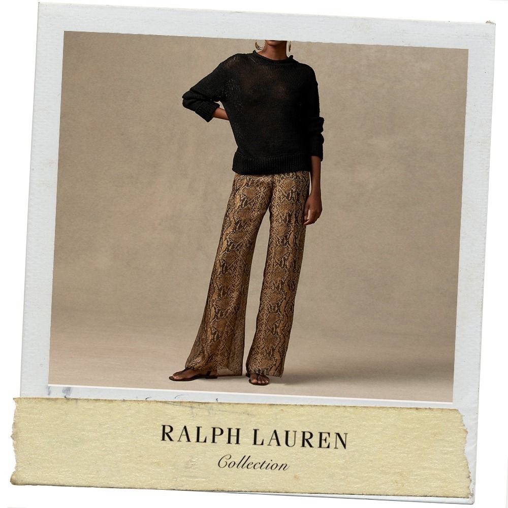 ☆Ralph Lauren Collection☆ リネンロールモックネックセーター ☆Ralph Lauren Collection☆ リネンロールモックネックセーター