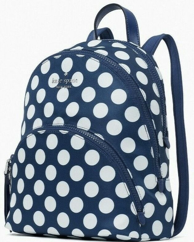 セールkate spade Karissaドットミディアムナイロンバックパック (kate セールkate spade Karissaドットミディアムナイロンバックパック (kate