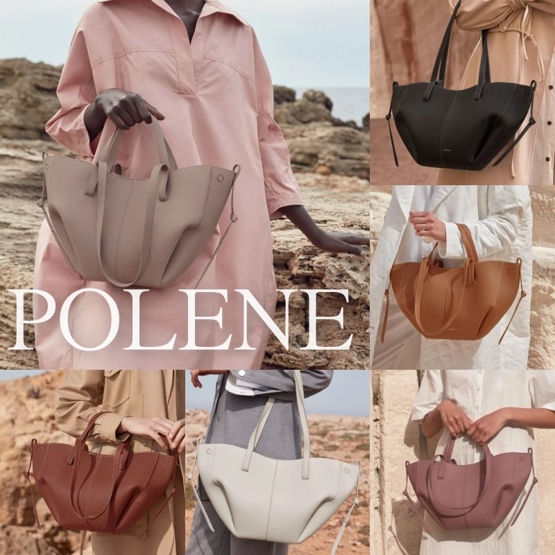 POLENE Numero Douze Mini レザー 2WAY トートバッグ* (POLENE/トート 販売取扱店 ポレーヌ バッグ POLÉNE NUMÉRO mini douze ハンドバッグ
