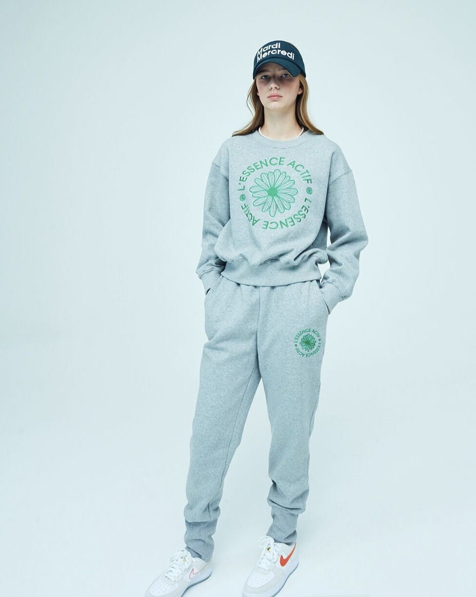 Mardi Mercredi Actif】EMBLEM SWEAT JOGGER PANTS (Mardi Mercredi Mardi Mercredi Actif】EMBLEM SWEAT JOGGER PANTS (Mardi Mercredi