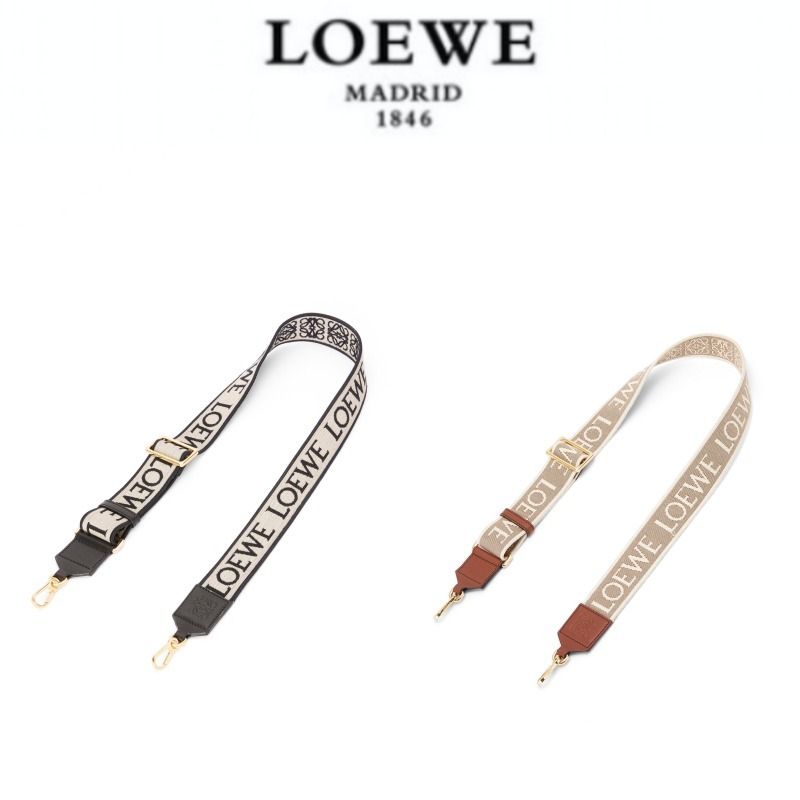 LOEWE アナグラム ストラップ(ジャガード&カーフ) (LOEWE LOEWE アナグラム ストラップ(ジャガード&カーフ) (LOEWE