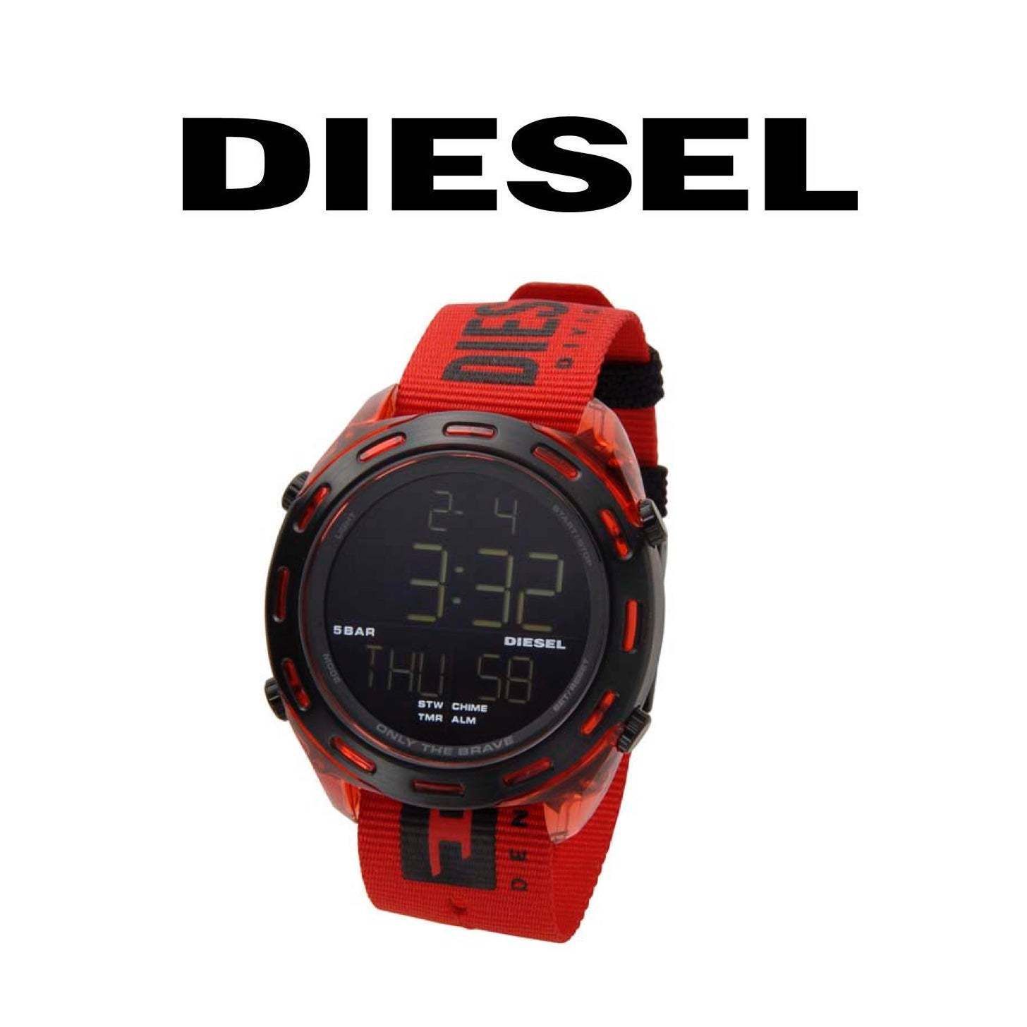 DIESEL デジタル腕時計 ステンレス　DZ7080 楽天市場】ディーゼル DIESEL 腕時計 LED デジタル 近未来型