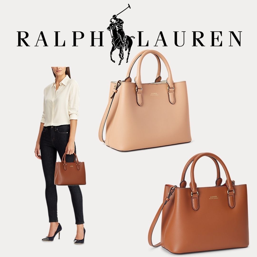 Ralph Lauren【国内発送・関税込】Mini Leather Marcy Satchel (Ralph Ralph Lauren【国内発送・関税込】Mini Leather Marcy Satchel (Ralph