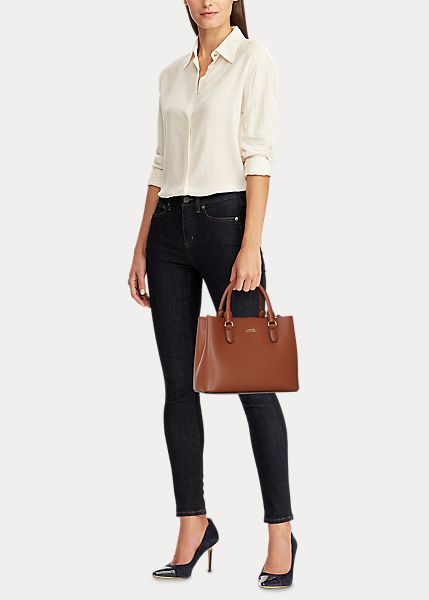 Ralph Lauren【国内発送・関税込】Mini Leather Marcy Satchel (Ralph Ralph Lauren【国内発送・関税込】Mini Leather Marcy Satchel (Ralph