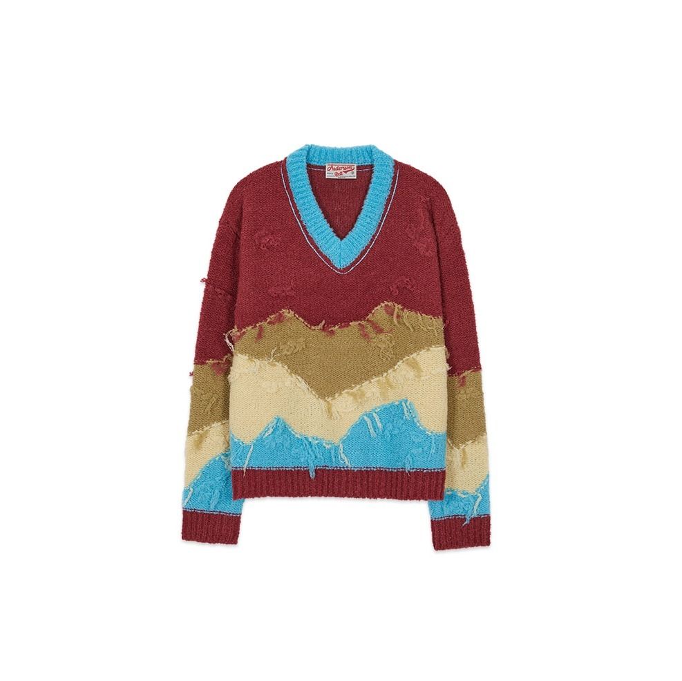人気☆【ANDERSSON BELL】☆MOUNTAIN INTARSIA V-NECK SWEATE.R ...
