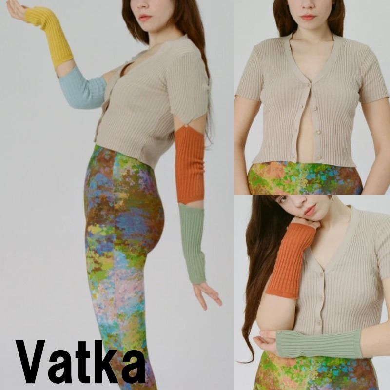 □Vatka□ 取り外し可能!パズル コットン カーディガン (Vatka ...