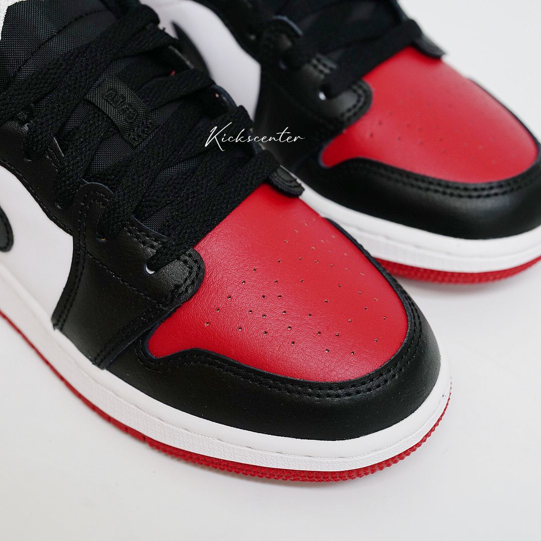 ☆ナイキ☆日本未入荷 AIR JORDAN 1 LOW GS BRED TOE 激レア (Nike ...