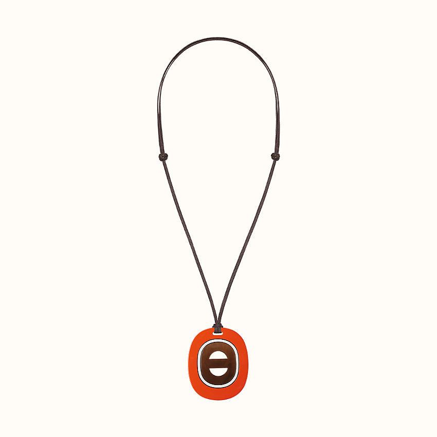HERMES◇Fidelio Virageペンダント スモールモデル ネックレス (HERMES ...