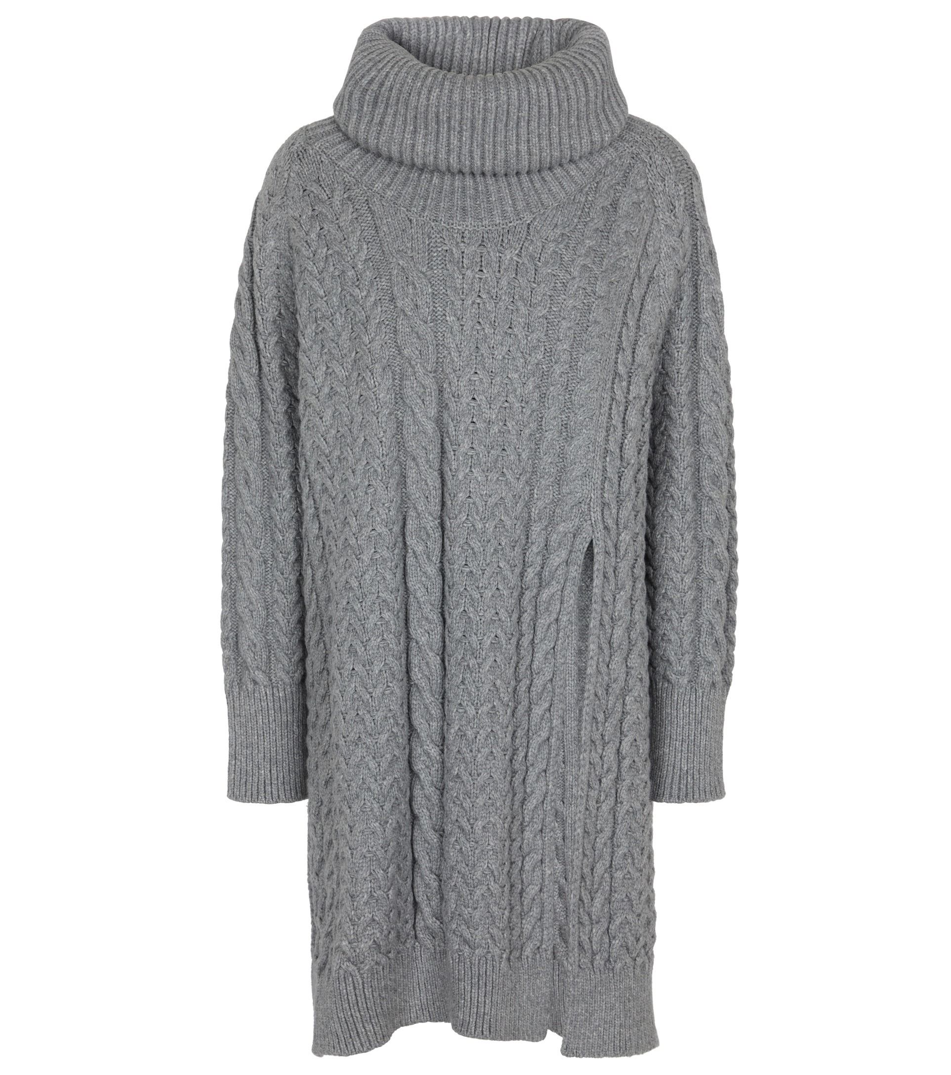 Stella McCartney アランニットコットン混セーター グレー関送込 ...
