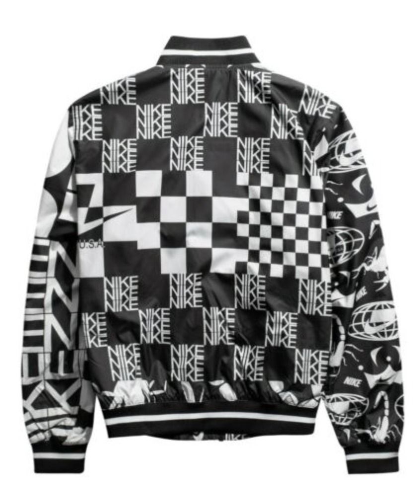 レア☆ NIKE オールオーバー プリント ジャケット 送料・関税込