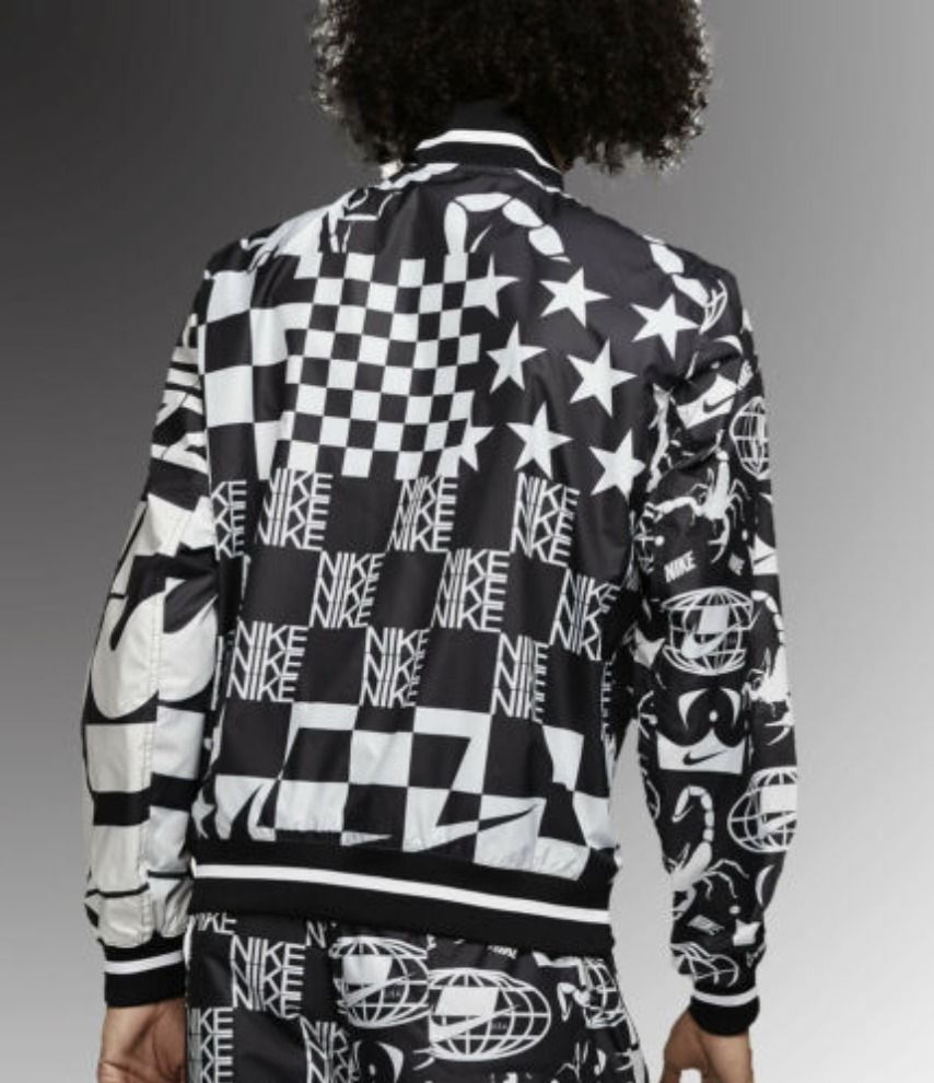 レア☆ NIKE オールオーバー プリント ジャケット 送料・関税込