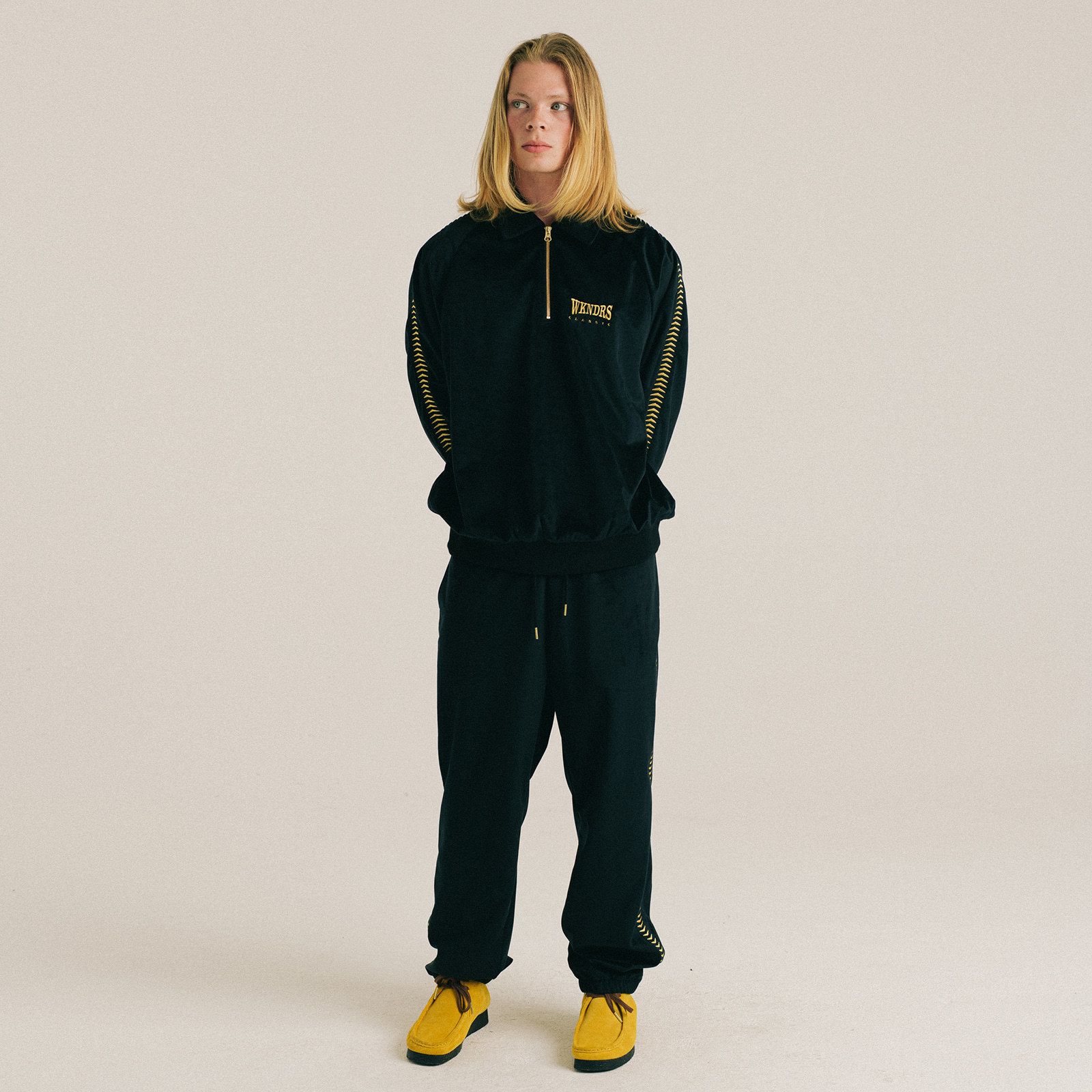 WKNDRS】SIDE STITCH HALF ZIP (WKNDRS/スウェット・トレーナー WKNDRS】SIDE STITCH HALF ZIP (WKNDRS/スウェット・トレーナー