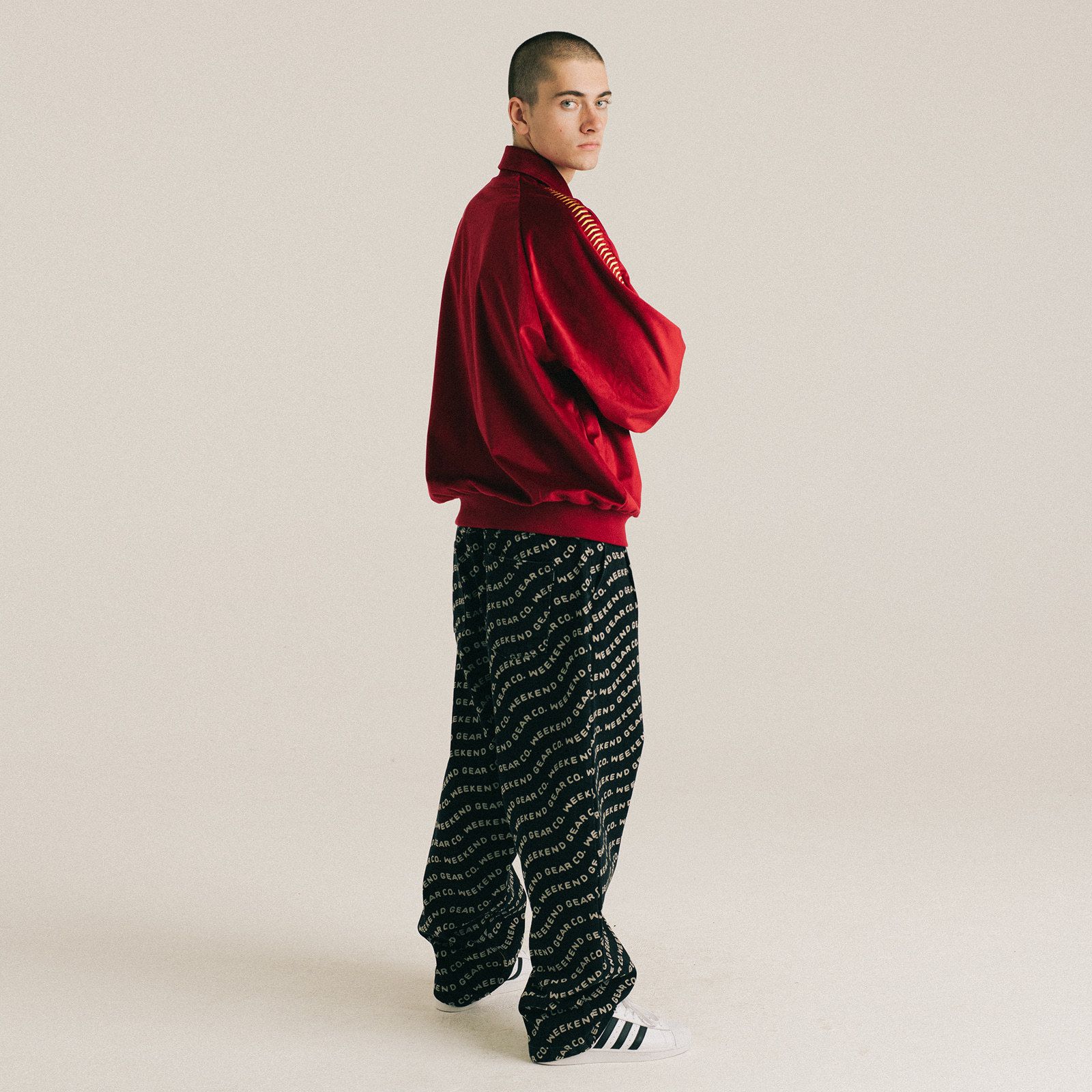 WKNDRS】SIDE STITCH HALF ZIP (WKNDRS/スウェット・トレーナー WKNDRS】SIDE STITCH HALF ZIP (WKNDRS/スウェット・トレーナー