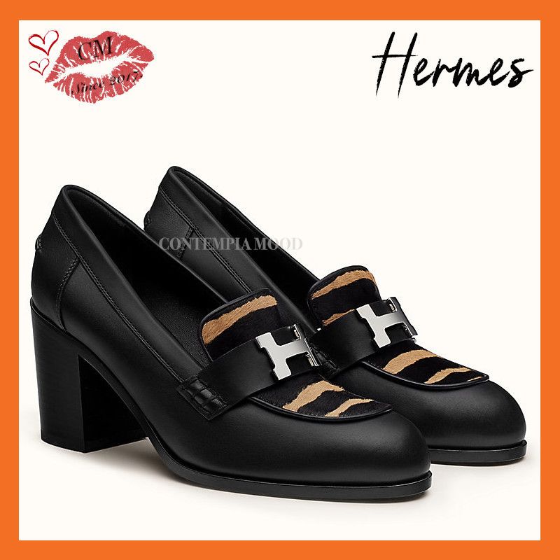 ◇希少◇ HERMES (エルメス) 《ドフィネ》70 レザー モカシン (HERMES ◇希少◇ HERMES (エルメス) 《ドフィネ》70 レザー モカシン (HERMES