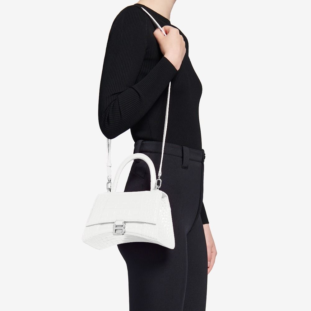 BALENCIAGA】HOURGLASS スモール トップ ハンドル バッグ (BALENCIAGA ...