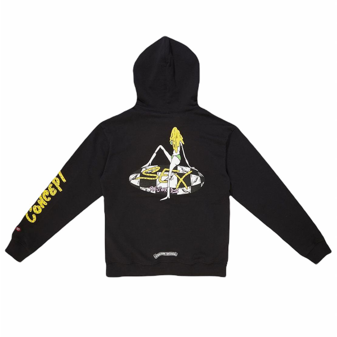 Chrome Hearts × Matty Boy / Sex Records Black Hoodie Chrome Hearts × Matty Boy / Sex Records Black Hoodie