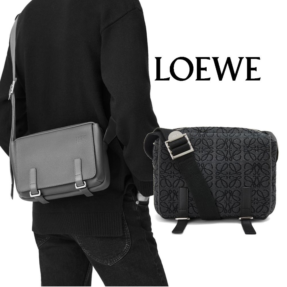 21新作 ロエベ ミリタリー メッセンジャーショルダーバッグ XS (LOEWE