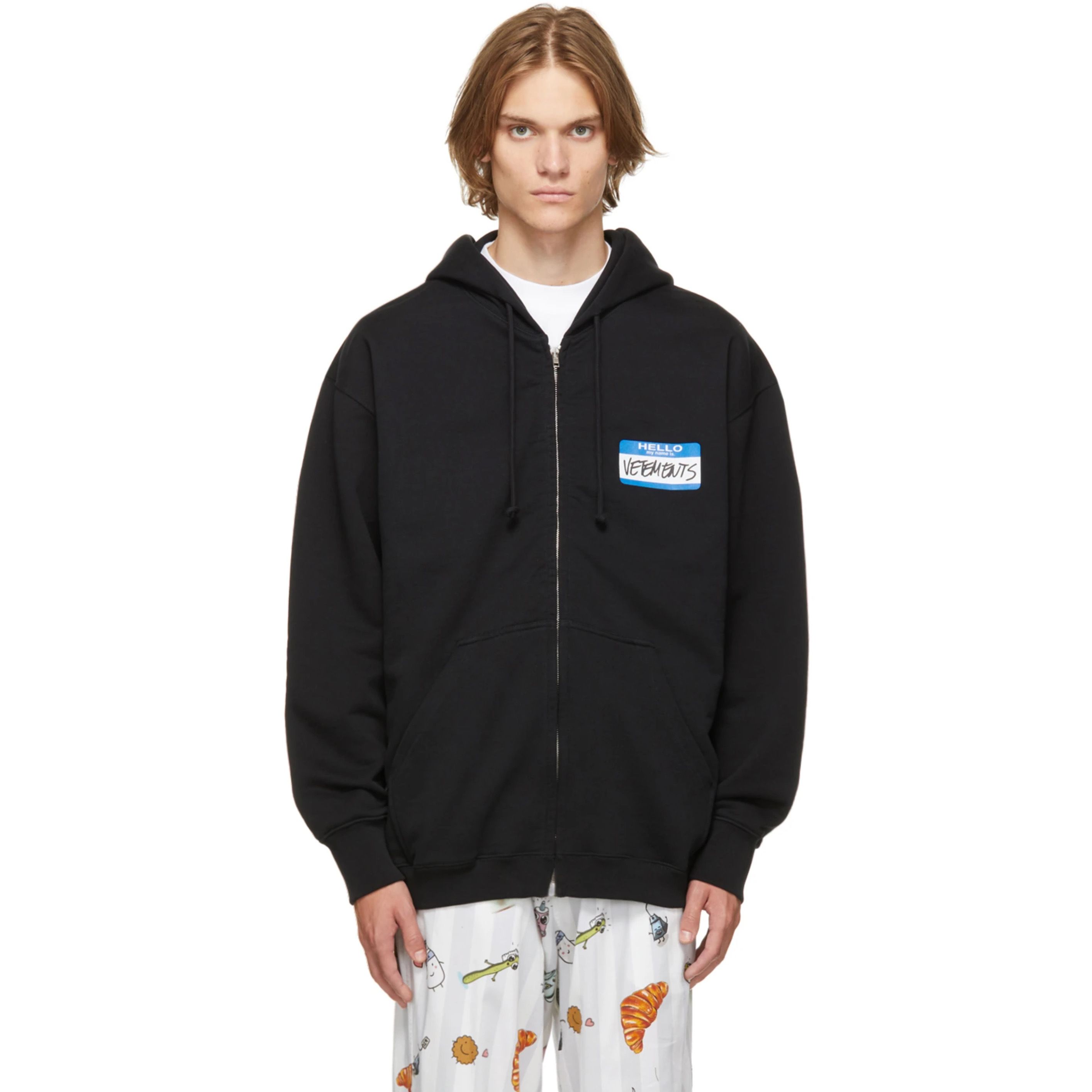 ジャスティンビーバー着用モデル【VETEMENTS】ジップパーカー ...